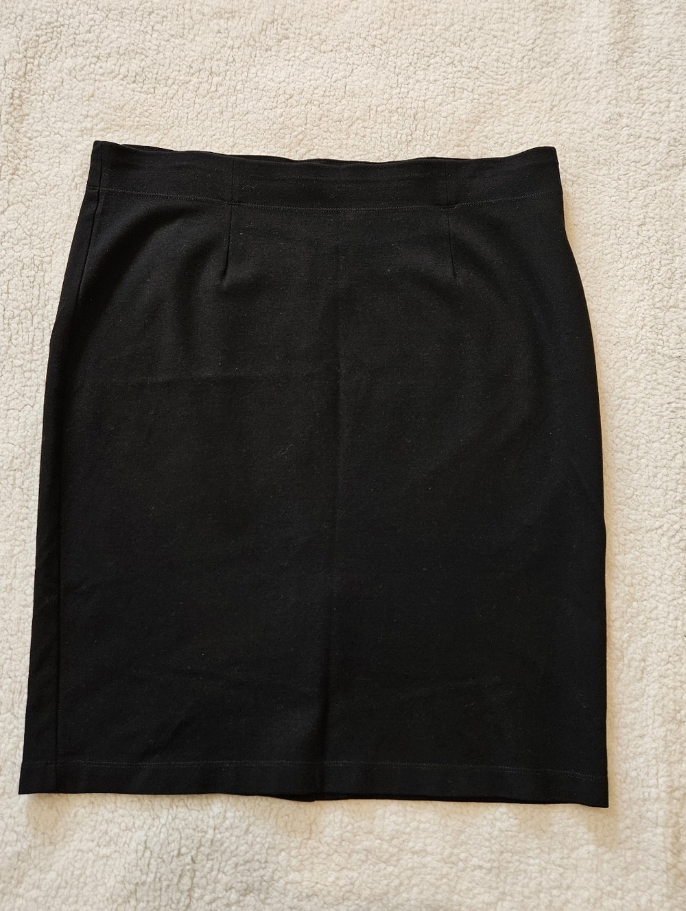 Eileen Fisher Viscose Stretch Ponte Skirt Size M